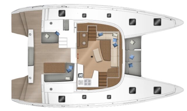 Lagoon 42 - 4 + 2 cab. Best Elli